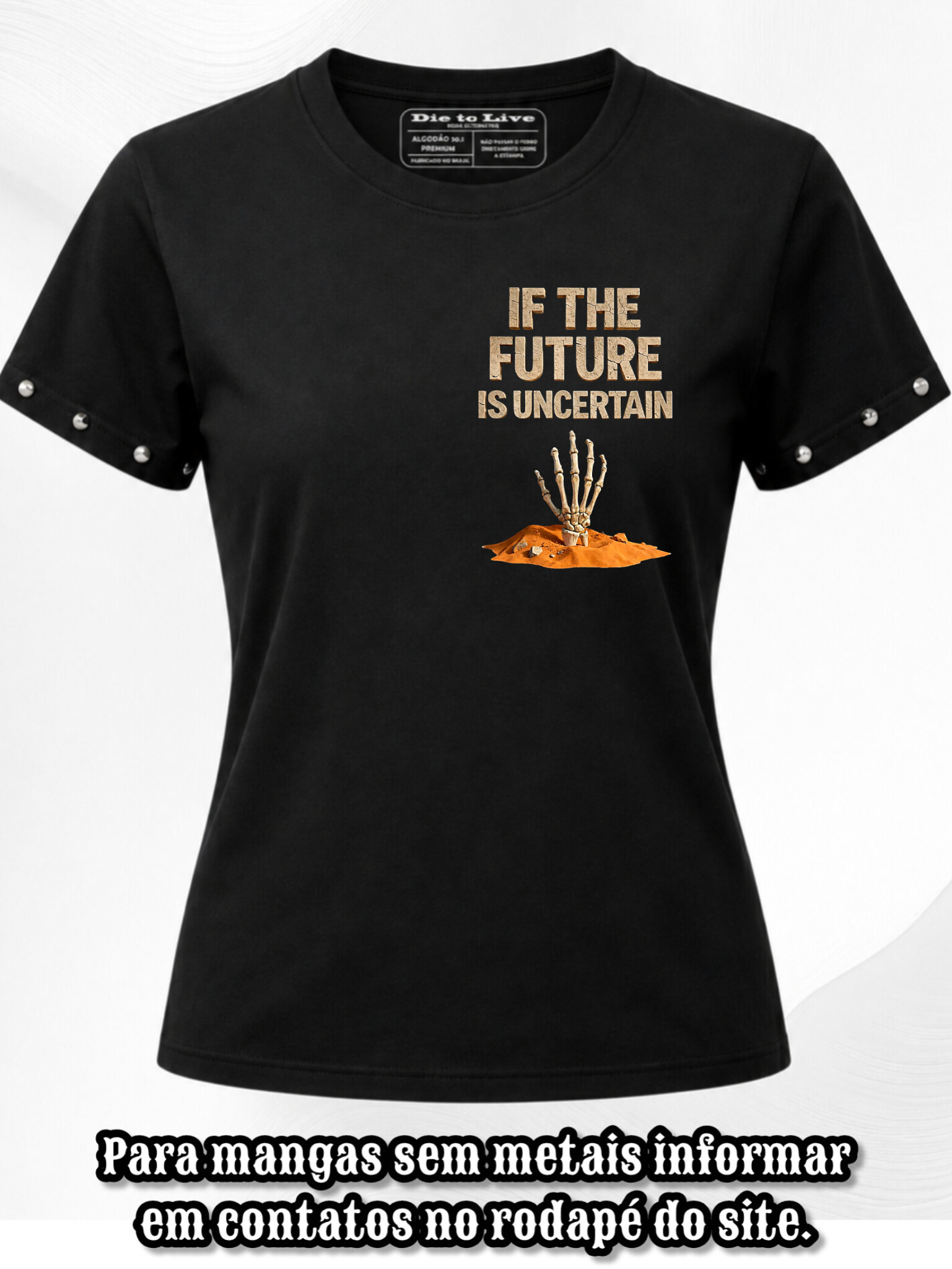 DYING IS NOT AN OPTION - SHE RISES — frente